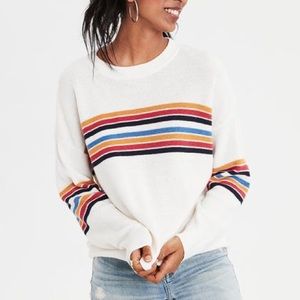Rainbow American Eagle sweater